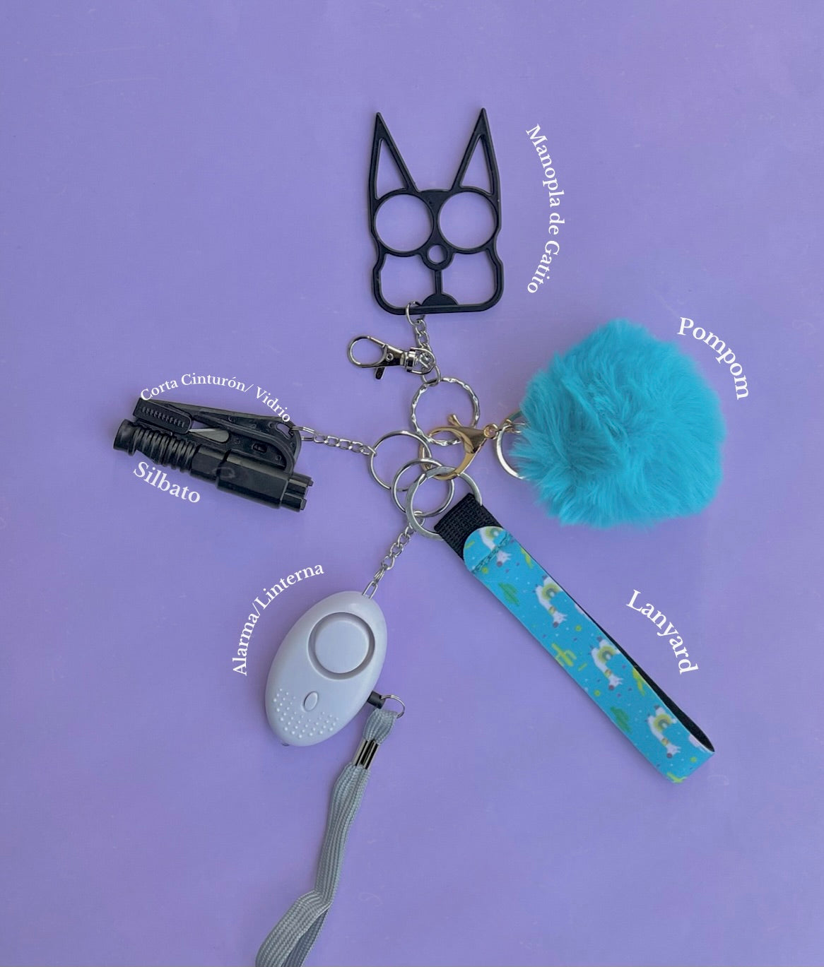 Kit Trío (Manopla,Alarma y Herramienta Secuestro)