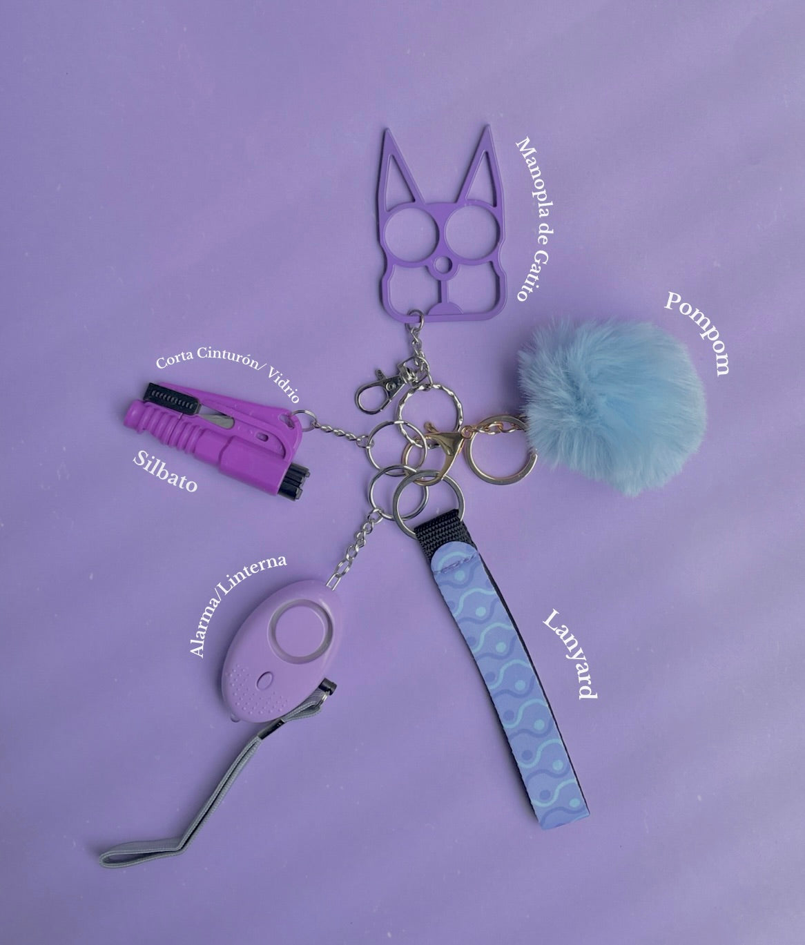 Kit Trío (Manopla,Alarma y Herramienta Secuestro)