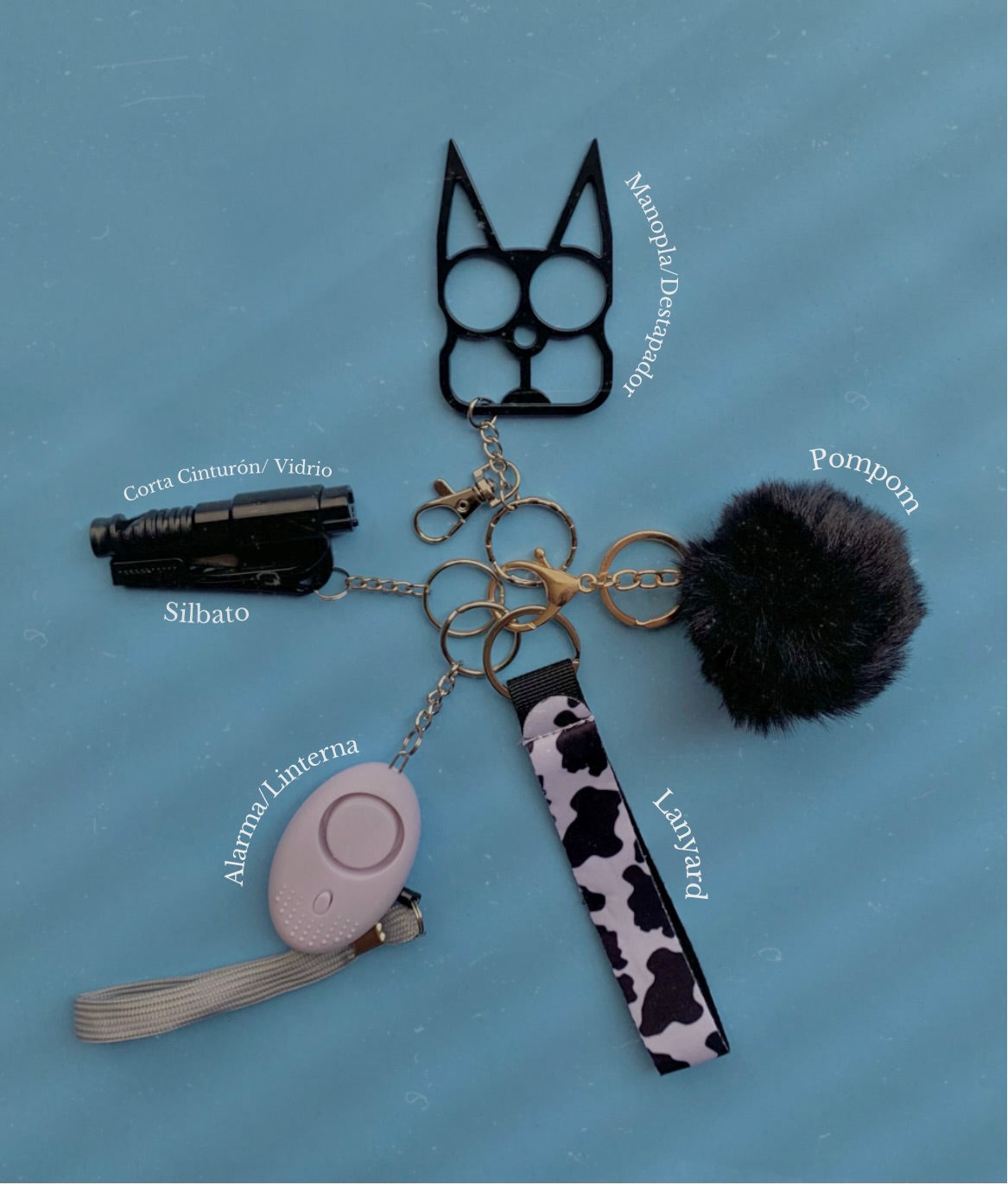 Kit Trío (Manopla,Alarma y Herramienta Secuestro)