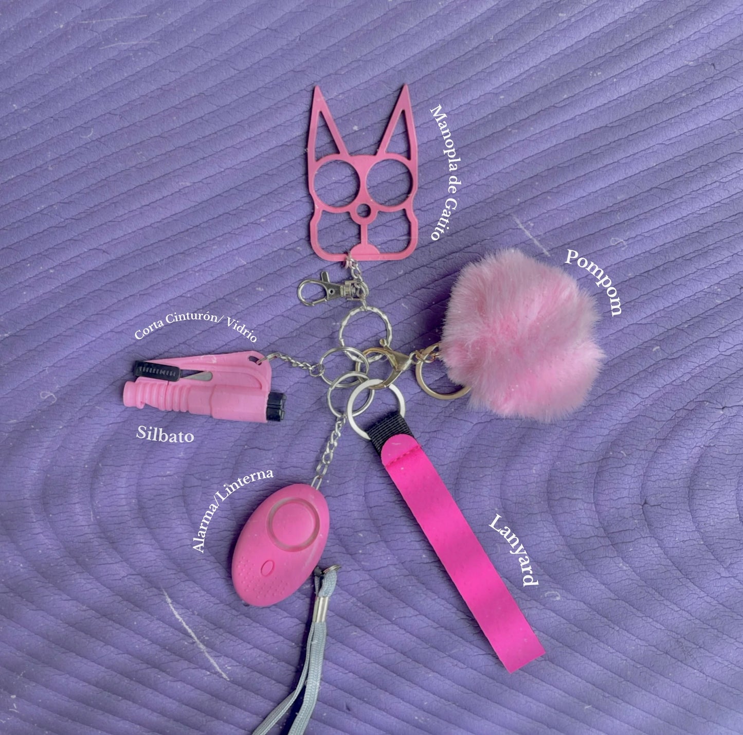 Kit Trío (Manopla,Alarma y Herramienta Secuestro)