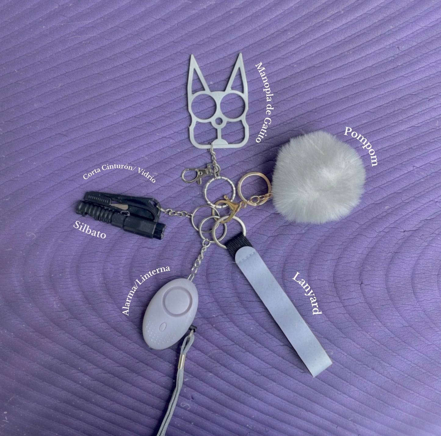 Kit Trío (Manopla,Alarma y Herramienta Secuestro)