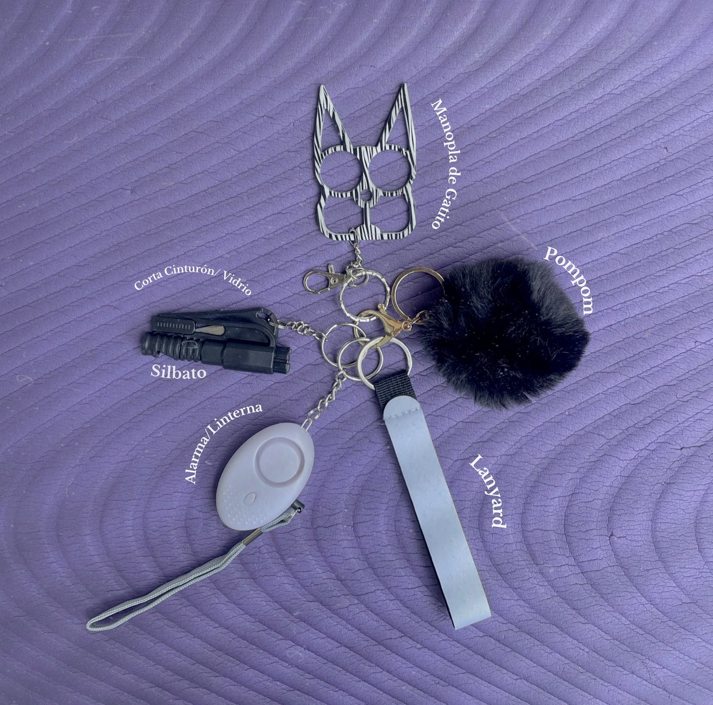 Kit Trío (Manopla,Alarma y Herramienta Secuestro)