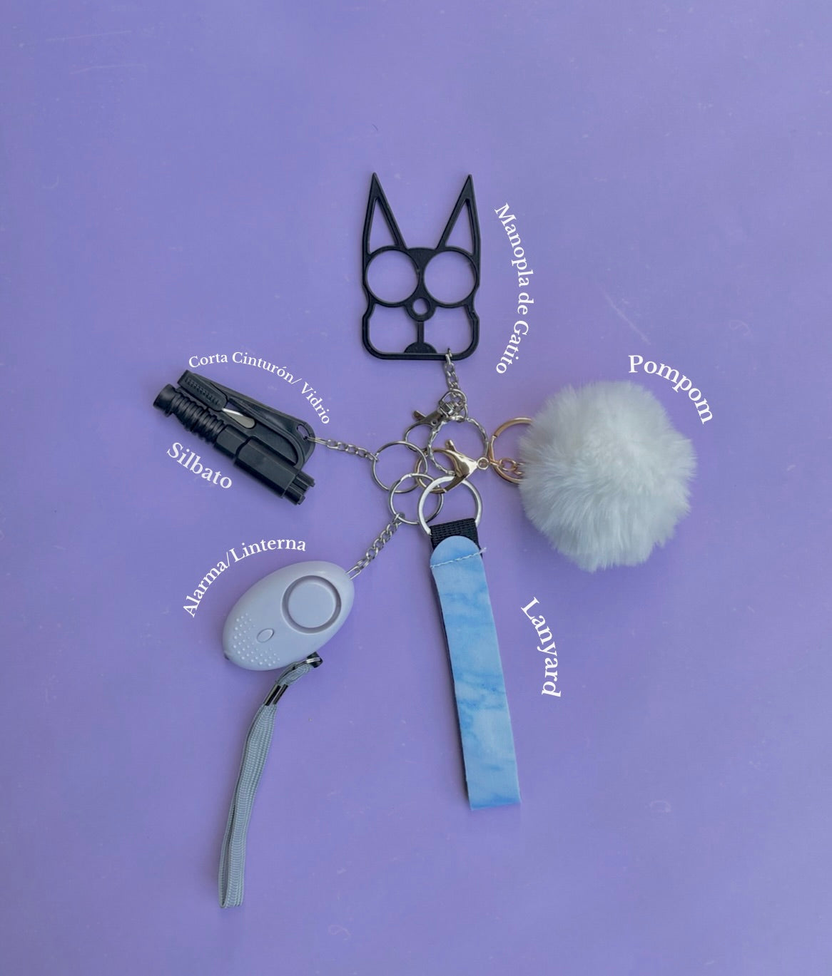 Kit Trío (Manopla,Alarma y Herramienta Secuestro)