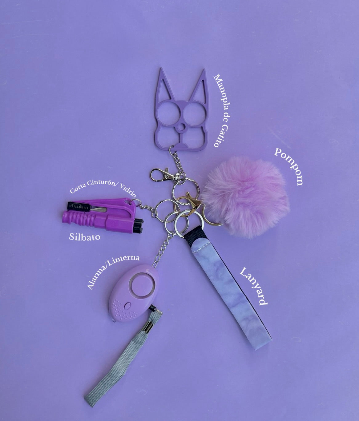 Kit Trío (Manopla,Alarma y Herramienta Secuestro)