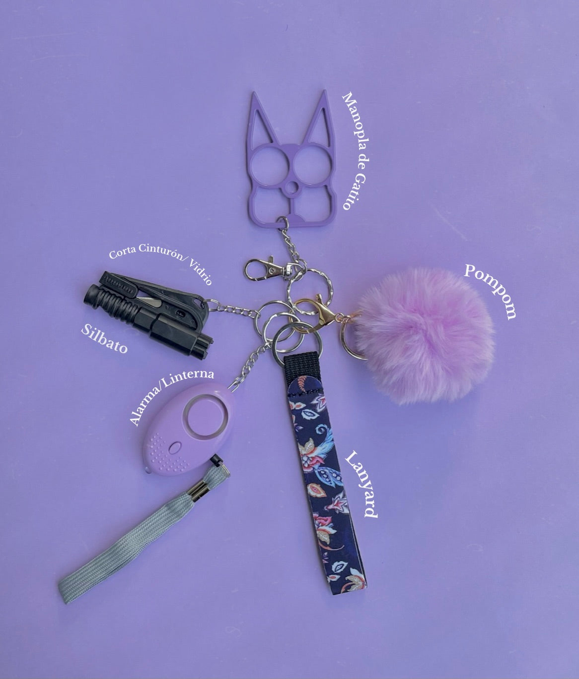 Kit Trío (Manopla,Alarma y Herramienta Secuestro)