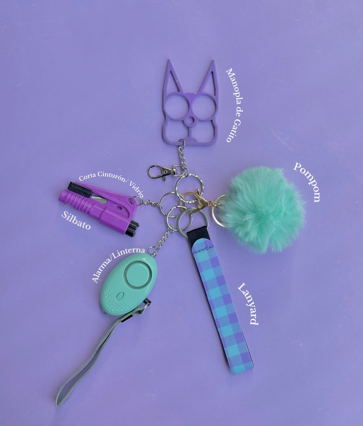 Kit Trío (Manopla,Alarma y Herramienta Secuestro)