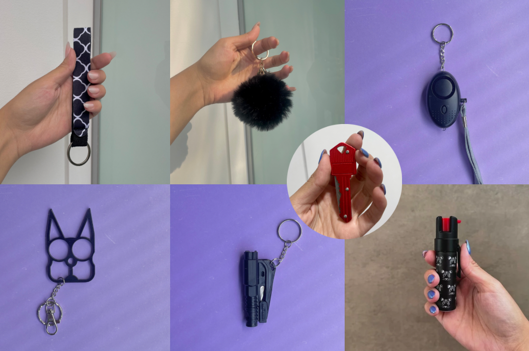 Kit Trío con Gas Pimienta Ultravioleta y Navaja