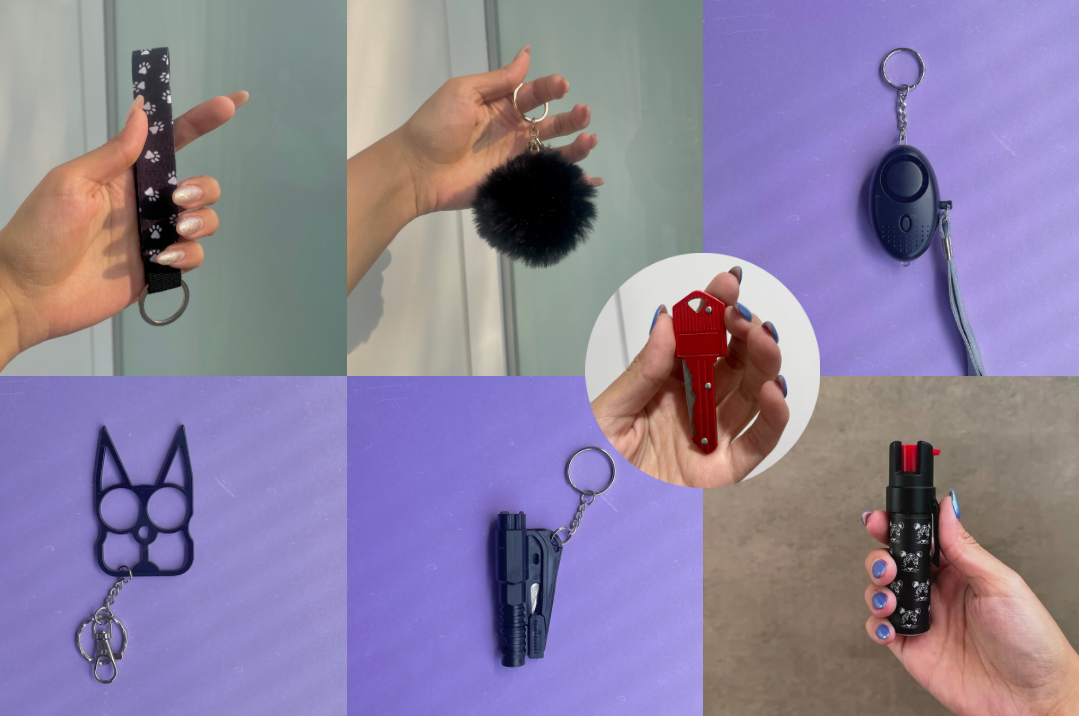 Kit Trío con Gas Pimienta Ultravioleta y Navaja