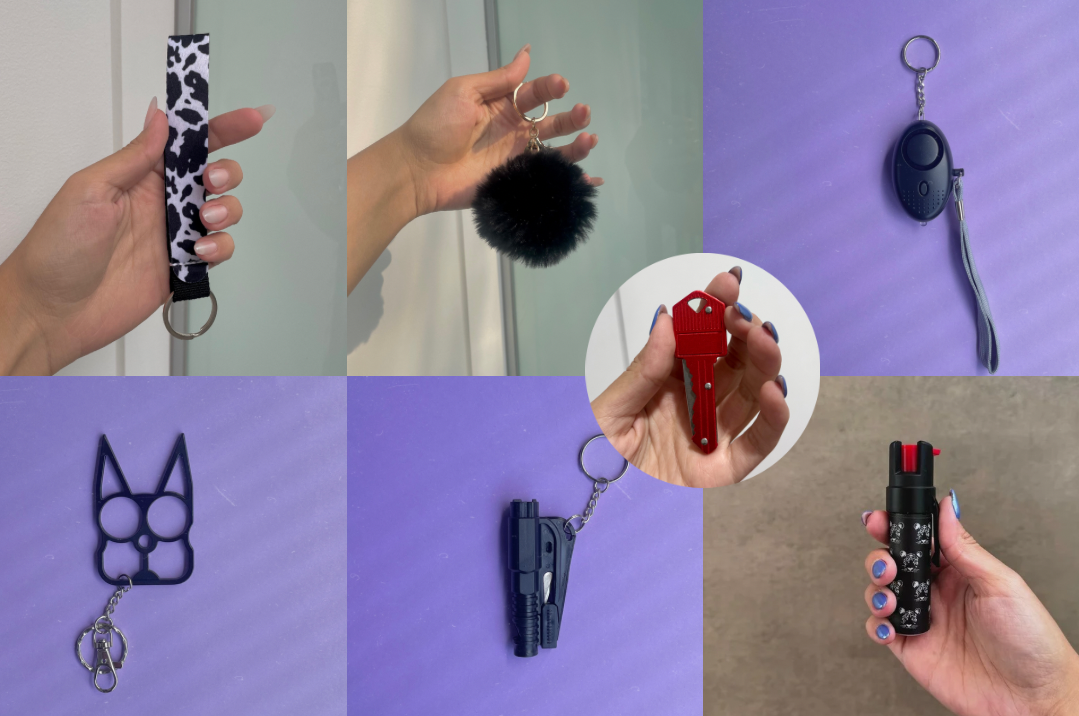 Kit Trío con Gas Pimienta Ultravioleta y Navaja