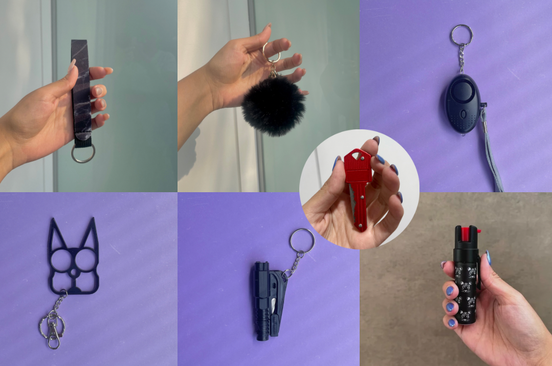 Kit Trío con Gas Pimienta Ultravioleta y Navaja