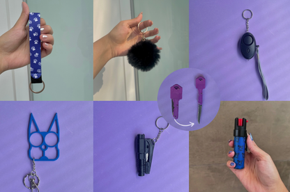 Kit Trío con Gas Pimienta Ultravioleta y Navaja